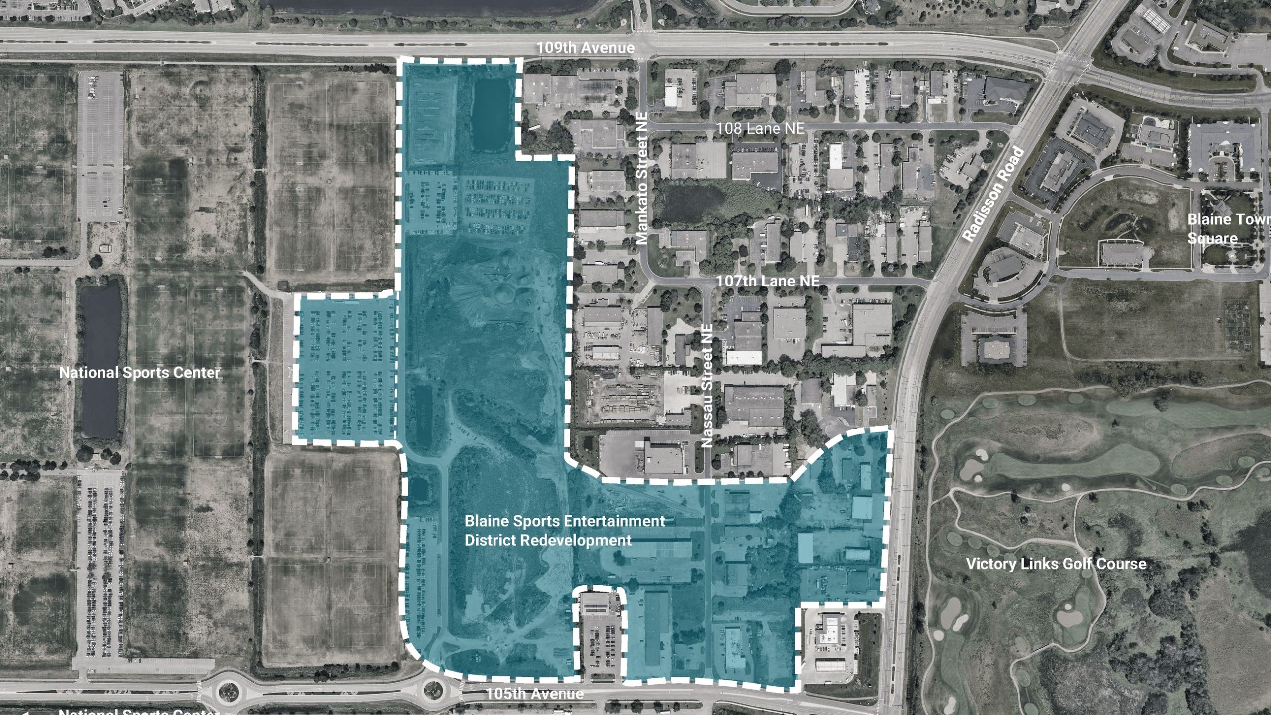 Blaine’s 105th Ave will transform from aged industrial to entertainment district